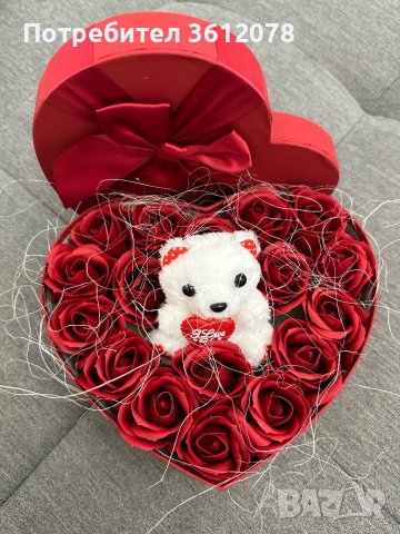 Кутия с ароматни рози, снимка 2 - Романтични подаръци - 43732985