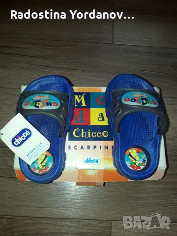 Детски чехли  Chicco, снимка 3 - Детски сандали и чехли - 28889589