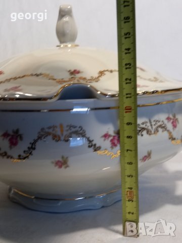 немски порцеланов супник Elfenbein, снимка 8 - Сервизи - 44016166