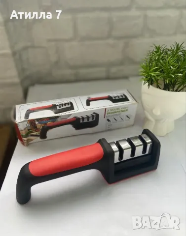 Преносимо Точило За Ножове, 3 в 1, Заточване,Шлайфване,Изправяне