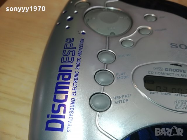 SONY D-ES55 DISCMAN ESP2-MADE IN JAPAN, снимка 11 - MP3 и MP4 плеъри - 28346180