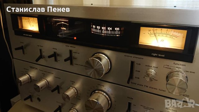 Denon PMA-400&TU-300 Vintage Stereo Set, снимка 2 - Ресийвъри, усилватели, смесителни пултове - 34626153