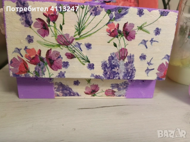 Ръчно изработена кутия , снимка 2 - Декорация за дома - 53190353