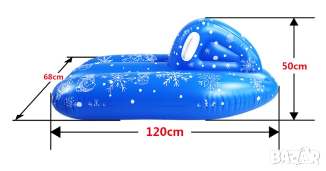 Надуваем джет с дръжки , снимка 4 - Зимни спортове - 51827811