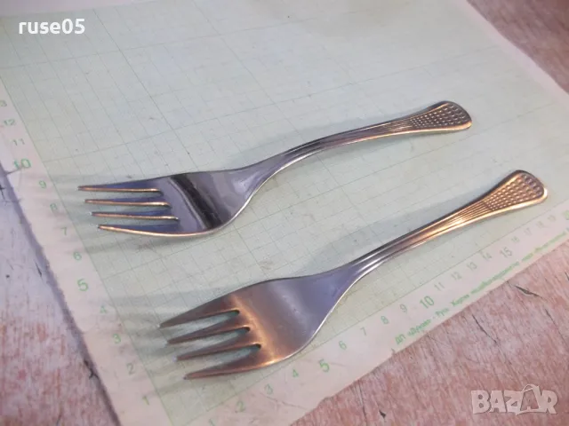 Лот от 2 бр. вилици "Перла" от завод "П.Денев-Габрово", снимка 3 - Прибори за хранене, готвене и сервиране - 48742682