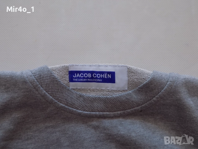 блуза jacob cohen milano тениска фанела худи пуловер горнище суичър мъжка оригинална M, снимка 4 - Блузи - 42450401
