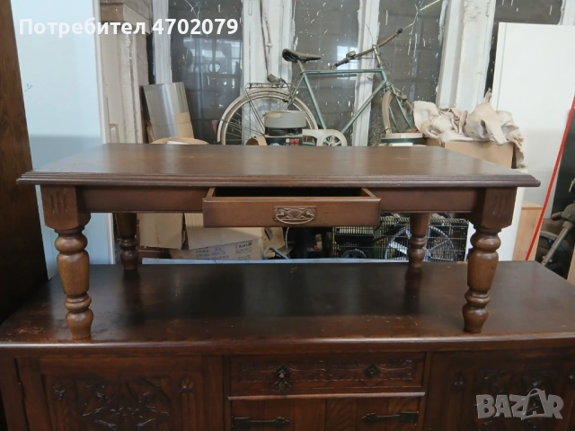 Старинна маса, снимка 5 - Антикварни и старинни предмети - 53022022