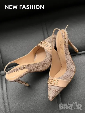 Дамски Кожени Обувки ✨GUESS, снимка 8 - Дамски обувки на ток - 50327454