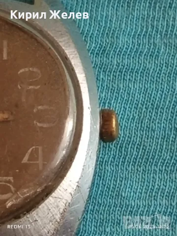 Стар механичен часовник мъжки СССР 17 камъка за ремонт части КОЛЕКЦИЯ 48011, снимка 4 - Антикварни и старинни предмети - 50372568