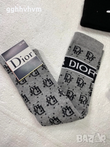 Чорапи на dior до коляното, снимка 2 - Дамски чорапи - 51882172