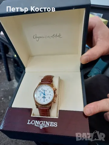 Часовник Longines орегинал нов автоматичен, снимка 1 - Мъжки - 48721625