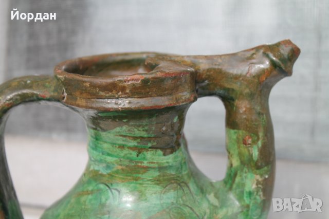 Стар керамичен съд, снимка 2 - Антикварни и старинни предмети - 38387249