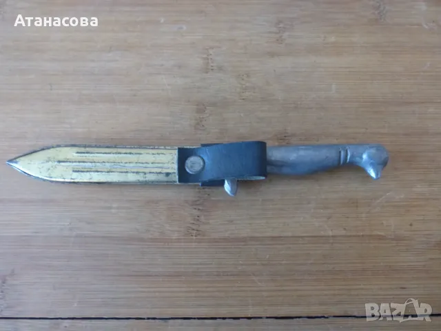 Ножче с глава на птица метална кания, снимка 7 - Ножове - 49783603