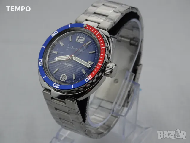 ВОСТОК АМФИБИЯ АВТОМАТИЧЕН ref: 960759 - “НЕПТУН”  , снимка 7 - Мъжки - 46930518