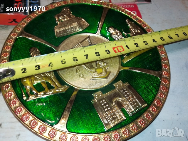 IRAQ-СУВЕНИР ЦВЯТ ЗЛАТО 2109251927, снимка 5 - Антикварни и старинни предмети - 51788802