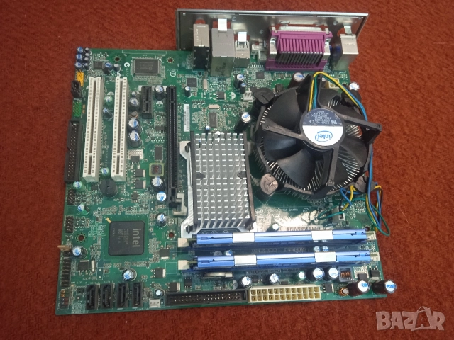 Дъно Интел процесор и памет 4Гб , снимка 3 - Дънни платки - 52670048