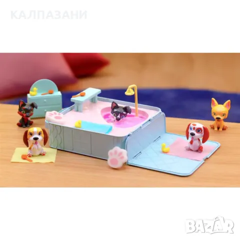 WASHY FRIENDS 2 в 1 кални кученца за къпане с джакузи и фото студио K02WFS05 , снимка 3 - Фигурки - 47761546