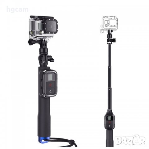 Mонопод с поставка за WIFI дистанционно за GoPro Hero 3/3+/4/4s/5/5s/6/7/8/9/10