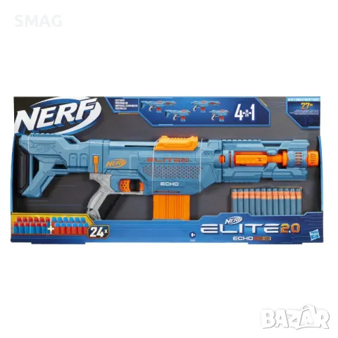 Детско Оръжие NERF ELITE 2.0 Echo CS 10 - Hasbro S_1197419, снимка 3 - Други - 48063157