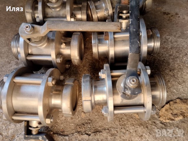 Неръждаеми сферични кранове, снимка 2 - Други машини и части - 39178799