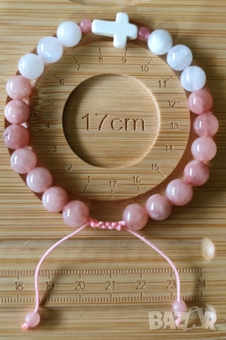 Дамска гривна „Светъл път“, снимка 3 - Гривни - 53564668