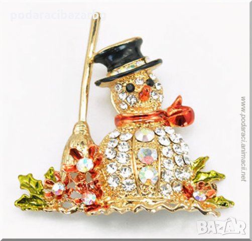 БРОШКА-СНЕЖЕН ЧОВЕК  