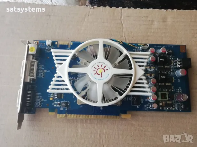 Видео карта NVidia GeForce Sparkle 9600 GT 512MB GDDR3 256bit PCI-E 