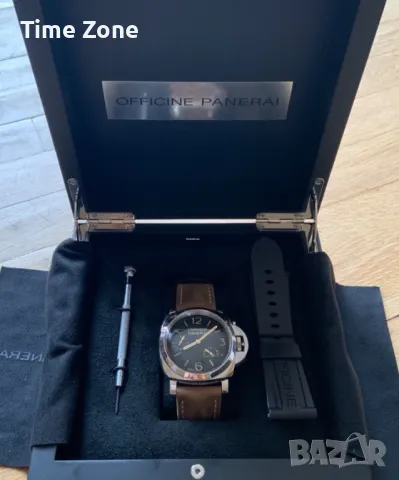 Panerai Luminor 1950 3 Days Power Reserve 47mm Steel Black Dial Различни Варианти, снимка 3 - Мъжки - 48007794