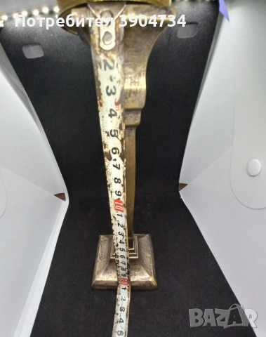 Свещник Викториянски, снимка 7 - Антикварни и старинни предмети - 52050978