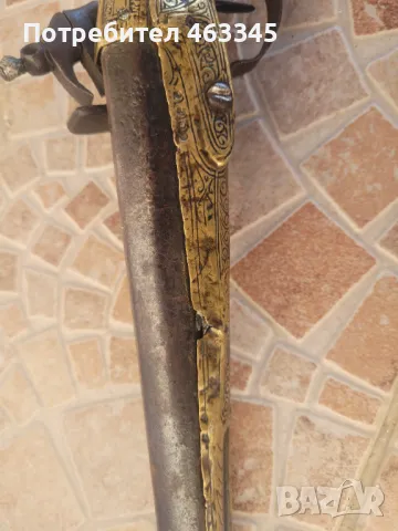 Арнаутски пистолет, пищов, кремъклия, евзалия, снимка 9 - Антикварни и старинни предмети - 48088512