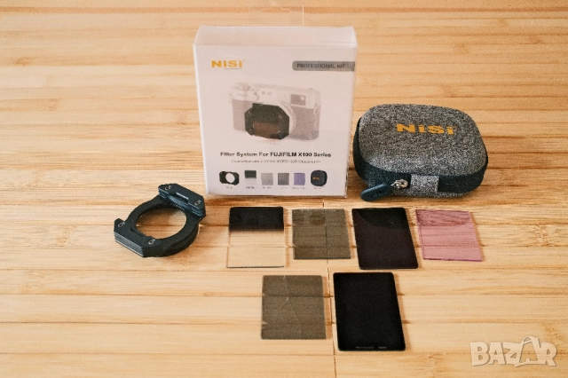 NISI Professional Kit- система филтри за Fujifilm X100 серията.