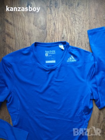 adidas techfit - страхотна мъжка блуза КАТО НОВА, снимка 4 - Спортни дрехи, екипи - 39330054