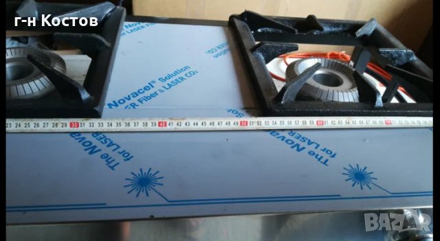 Газови котлони Големи горелки за варене на супи във казани 1-ен котлон със защита СЕ размери 47/33/2, снимка 2 - Обзавеждане за заведение - 27664963