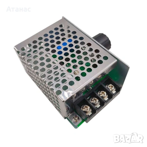 Димер AC 220V 4000W, регулатор на обороти и напрежение, снимка 4 - Друга електроника - 53464996