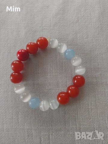 Гривни от естествени перли, снимка 9 - Гривни - 52016585