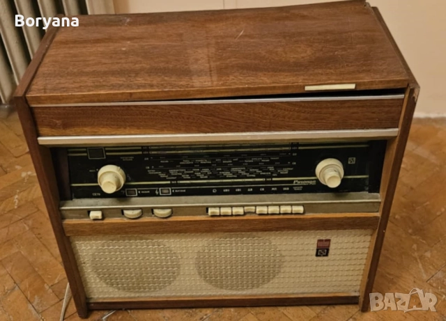 ретро радио с грамофон