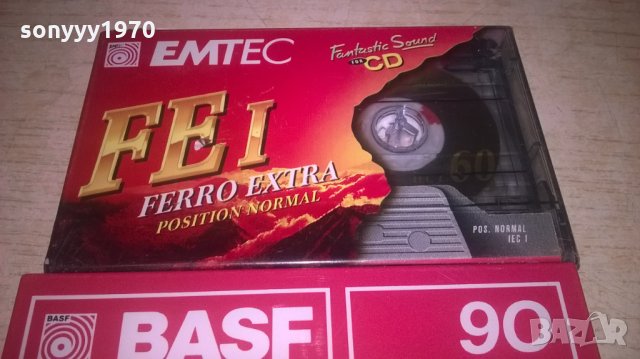 SONY BASF EMTEC-АУДИОКАСЕТИ-ВНОС ШВЕИЦАРИЯ, снимка 5 - Аудио касети - 27293156
