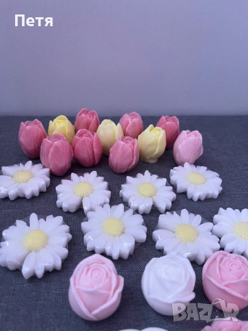 Ароматни сапунени цветя, снимка 3 - Изкуствени цветя - 53367801