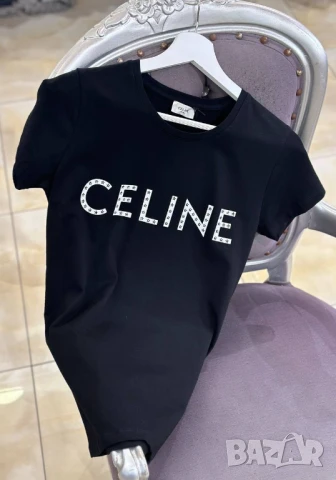дамски тениски pinko  burberry diesel celine versace chanel , снимка 10 - Тениски - 51142267