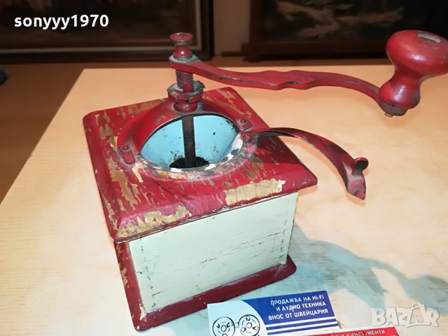 elma-антика ретро мелница-внос испания 1306211009, снимка 2 - Антикварни и старинни предмети - 33197505