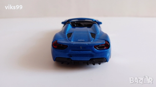 Bburago Ferrari 488 Spider - Мащаб 1:43, снимка 4 - Колекции - 52898440
