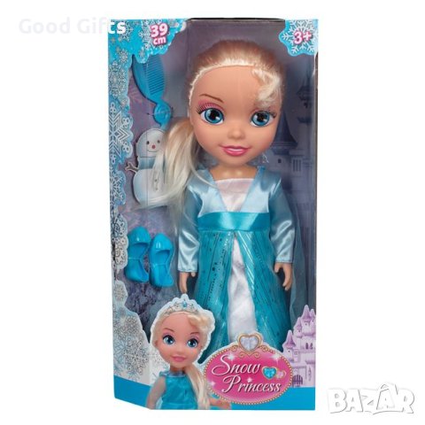 Кукла Елза Замръзналото кралство, 40см, снимка 2 - Кукли - 43378686