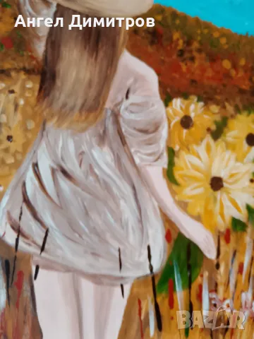 Маслена картина платно подписана , снимка 6 - Картини - 47764780