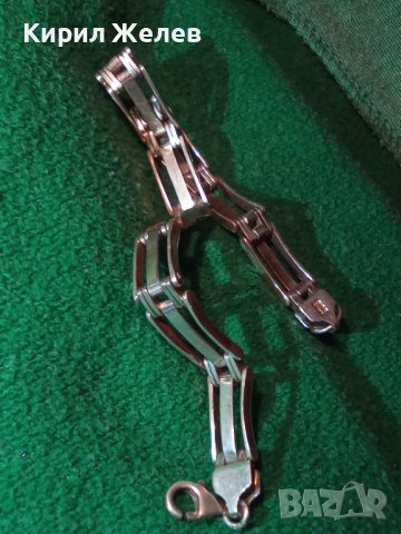 ВЕЛИКОЛЕПНА СТИЛНА ВИНТИДЖ АРТ СРЕБЪРНА ГРИВНА СРЕБРО 925 АЖУРНА РЪЧНА БИЖУТЕРСКА ИЗРАБОТКА 36944, снимка 18 - Гривни - 42655736