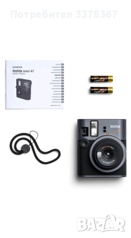 Instax mini 41, снимка 3 - Фотоапарати - 53503495