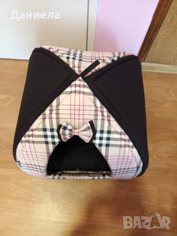 Къщичка иглу за куче /котка от плат и дунапрен , снимка 15 - За кучета - 36659717