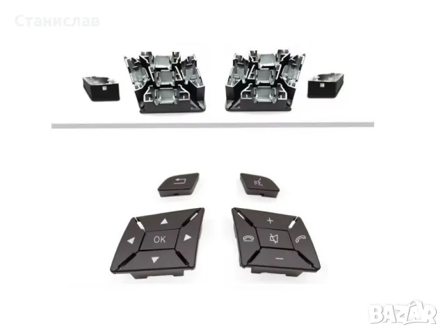 Mercedes C-Class W204 Facelift Капачета за волан , снимка 2 - Части - 50218054