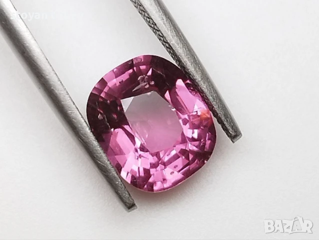 Елегантен шпинел в страхотен розов цвят 1.72кт.! Нов!, снимка 11 - Колиета, медальони, синджири - 47089410