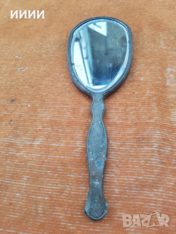 Старинно кристално огледало фасетирано, снимка 2 - Антикварни и старинни предмети - 53277103