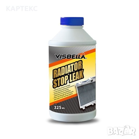 Добавка спиране теч на радиатор 325мл - Visbella